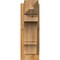 Ekena Millwork Balboa Craftsman Rough Sawn Outlooker, Western Red Cedar, 6"W x 14"D x 18"H OUT06X14X18BOA04RWR - alternate 2